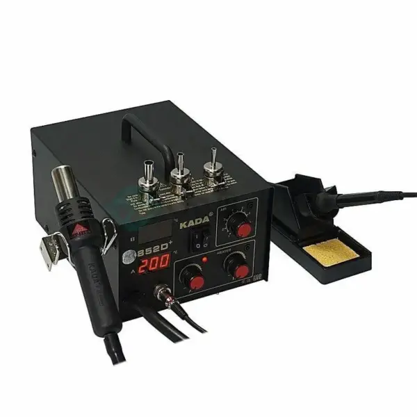 KADA KD852D+ Hot Air Gun with 5 Wires - Image 2