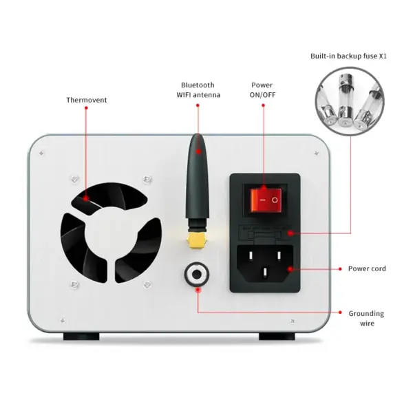 AIXUN P3208 320W Smart Regulated Power Supply 32V/8A One Key Boot Power Box - Image 5
