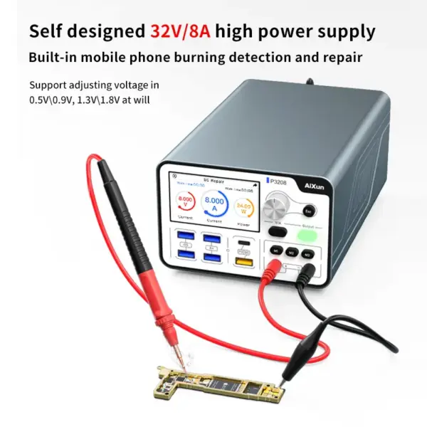 AIXUN P3208 320W Smart Regulated Power Supply 32V/8A One Key Boot Power Box - Image 9