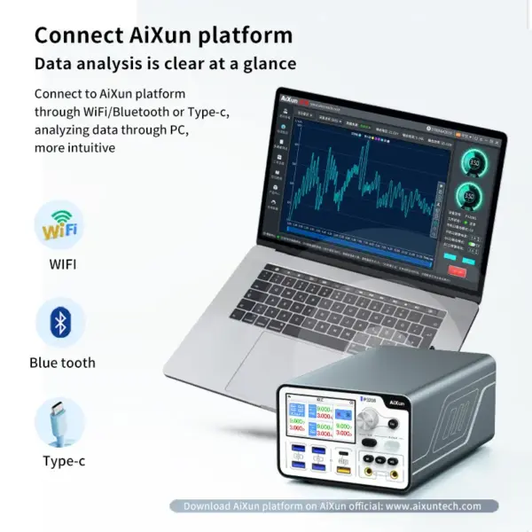AIXUN P3208 320W Smart Regulated Power Supply 32V/8A One Key Boot Power Box - Image 3