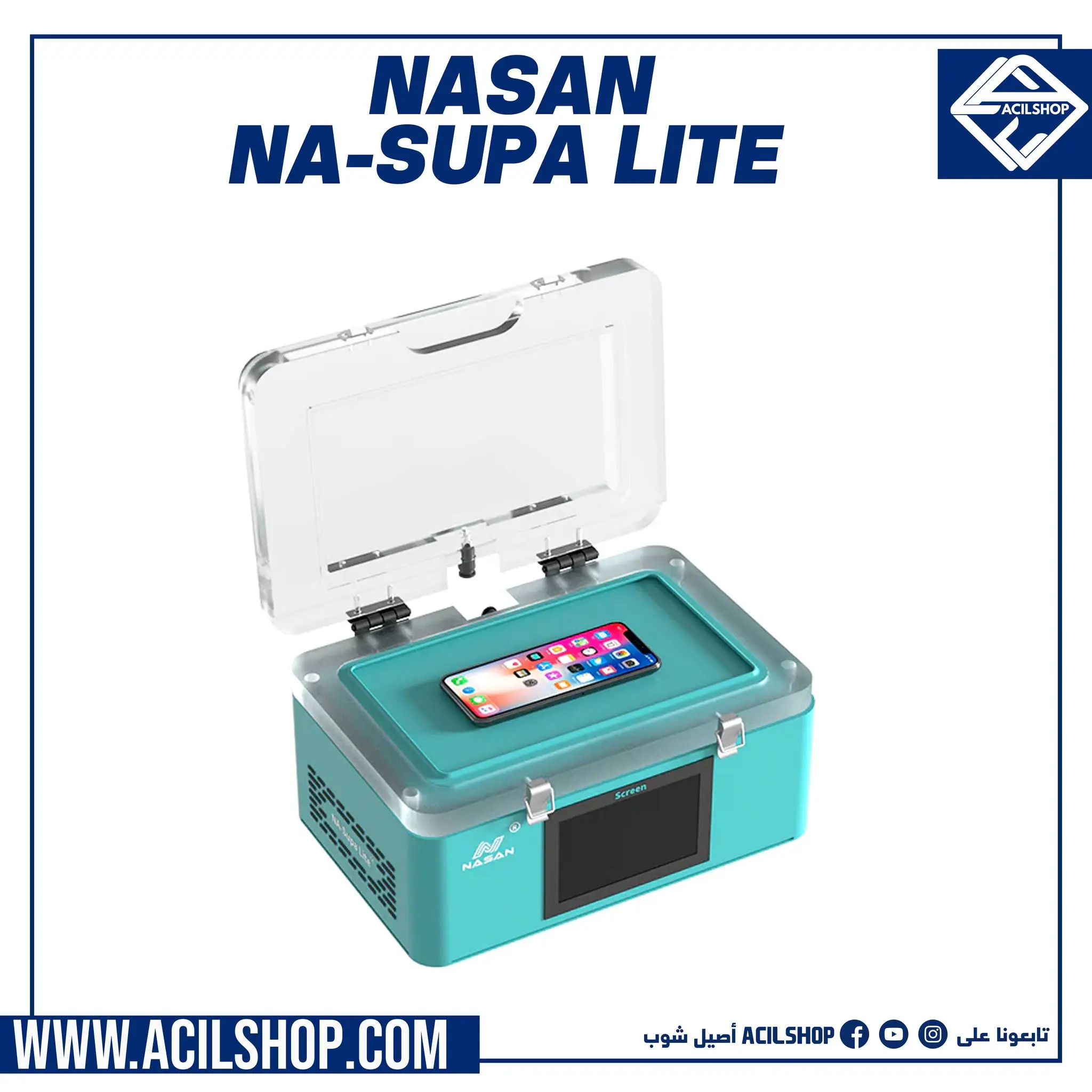 NASAN NA-SUPA LITE+RS1 Vaccum Pump 1L - Image 2