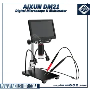 AiXUN DM21 5X-528X Digital Microscope Multi-angle With 7 inch HD Display