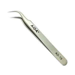 AIDA AD-15 High Precision Stainless Steel Tweezers