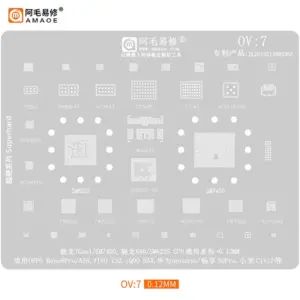 AMAOE OV7 BGA Reballing Stencil for OPPO VIVO