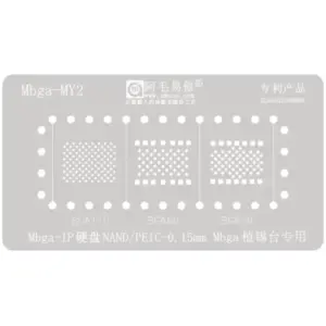 AMAOE mbga MY2 BGA Reballing Stencil