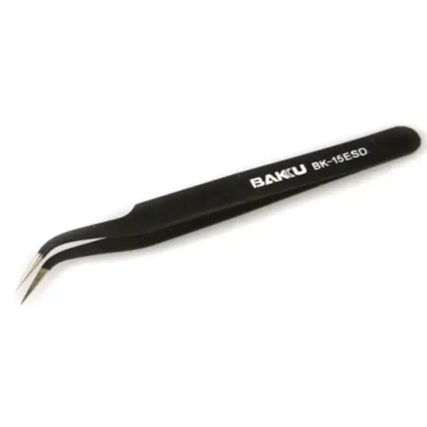 BAKU BK-15 Curved Anti Static Tweezer