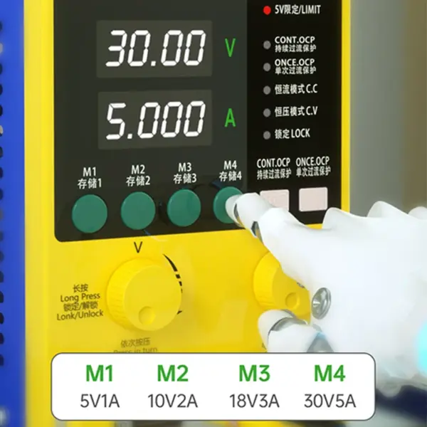 MECHANIC 3005DA 30V 5A Programmable DC Regulated Power Supply - Image 3