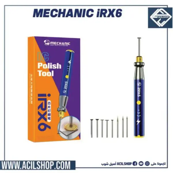 MECHANIC IRX6 Speed Adjustable Engraving Machine Mini Electric Polishing Pen
