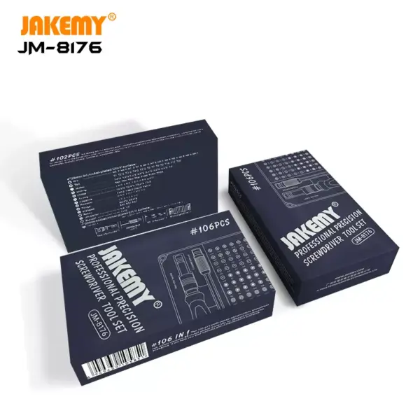 JAKEMY JM-8176 SCREWDRIVERTOOL SET 106 PCS - Image 3