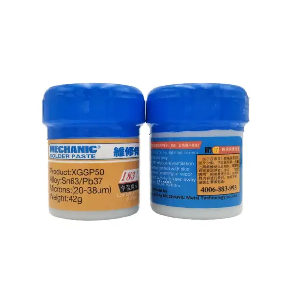 MECHANIC XGSP50 183° 42g SN63 Pb37 Solder Paste