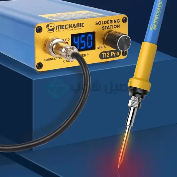 MECHANIC T12 PRO Intelligent Temperature Control Anti-Static Soldering Station - Image 4