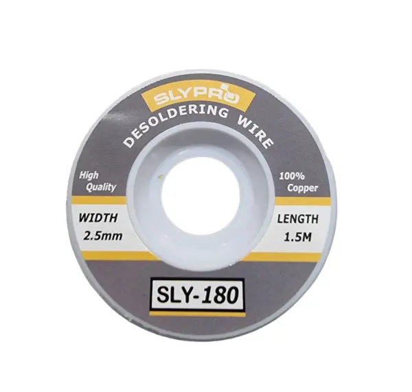 ZHONGDI ZD-180 Desoldering Wick 2.5MM/1.5M (sly pro)