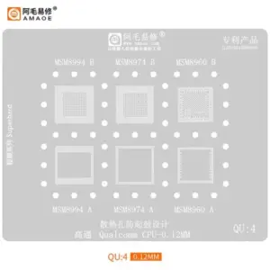 AMAOE STENCIL QUALCOMM CPU QU4 For Qualcomm CPU MSM8960 MSM8274 MSM8994 MSM8974 MSM8674