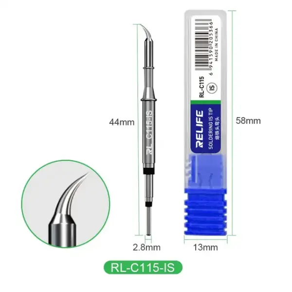 RELIFE RL-C115IS Nano High Quality Soldering Tip