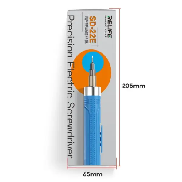 RELIFE SD-22E Precision Wireless Electric Screwdriver Speed Strong Power Quick Disassembly with 10 Screwdriver Heads - Image 5