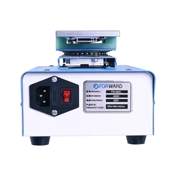 FORWARD FW-360C Two-Button Rotary Edge LCD Screen Separator Machine - Image 3