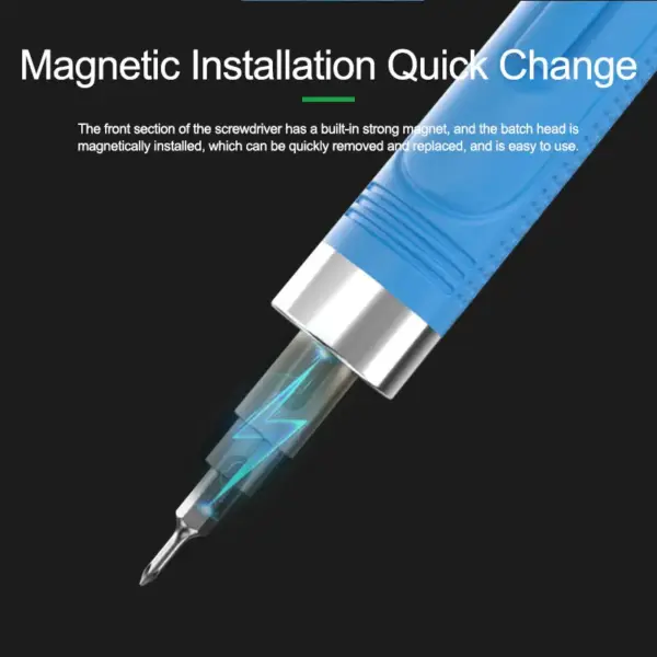 RELIFE SD-22E Precision Wireless Electric Screwdriver Speed Strong Power Quick Disassembly with 10 Screwdriver Heads - Image 4