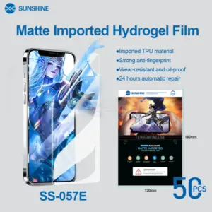 SUNSHINE SS-057E MATTE FROSTED IMPORTED HYDRAULIC FILM 50PCS/BOX