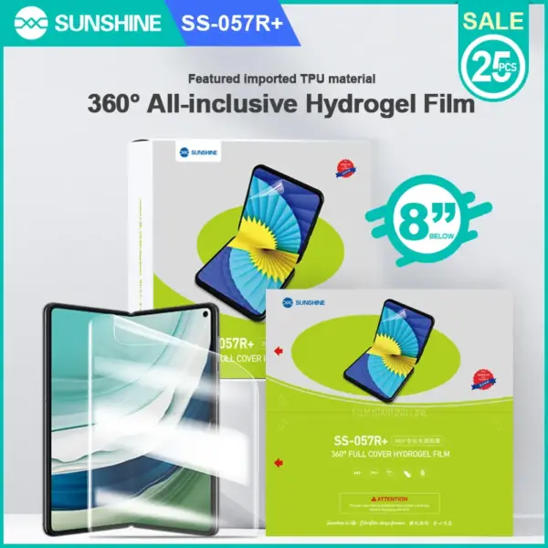 SUNSHINE SS-057R+ Anti-stress instant repair high-definition hydrogel film/50PCS