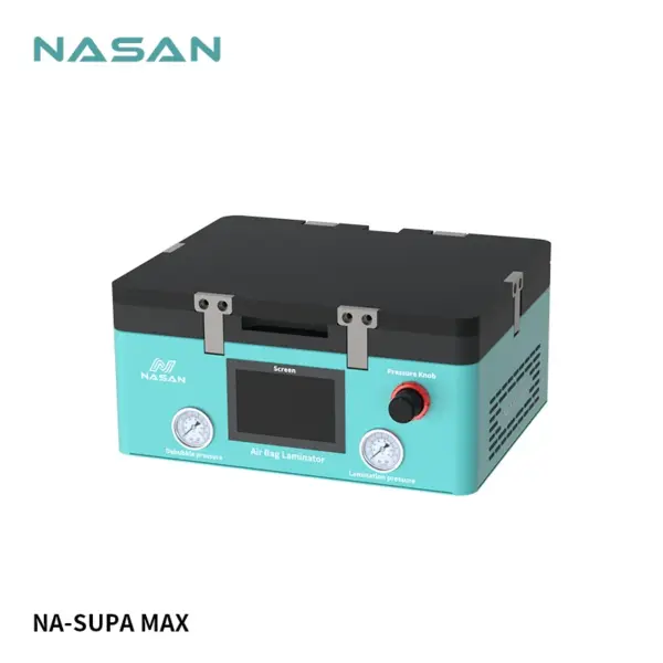 NASAN NA-SUPA MAX +RS2 VACUM PUMP 2L+COMPRESOR 8L LAMINATE & DEBUBBLE MACHIN