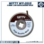 WITTY WY-2015 2.0MM 1.5M DESOLDERING WICK HIGH QUALITY