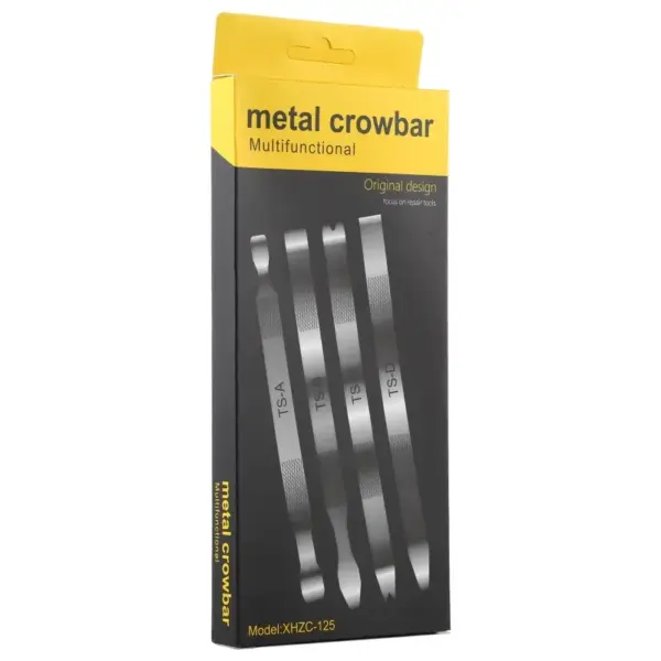 XHZC-125 4 in 1 Multifunction Metal Crowbar Set Repair Tool