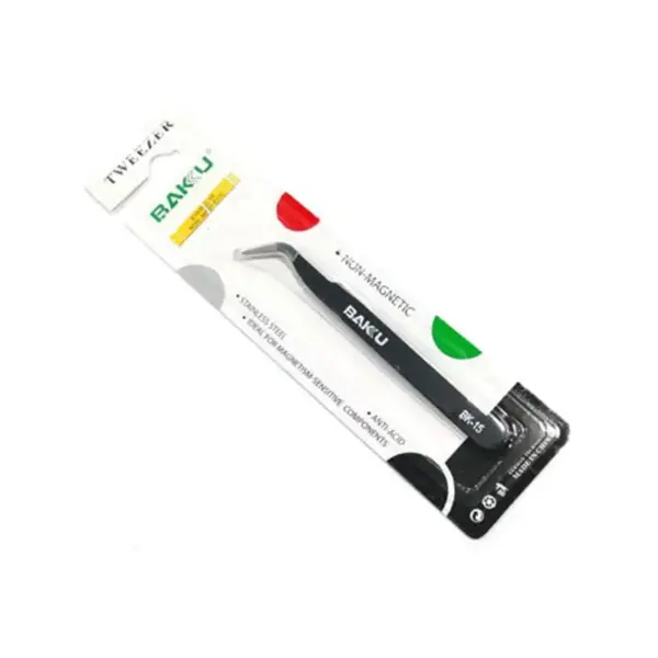 BAKU BK-15 Curved Anti Static Tweezer - Image 2