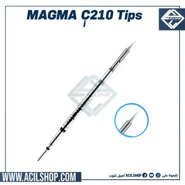 MAGMA C210 I Soldering Iron Tips Compatible JBC Sugon Aifen Aixun Soldering Station