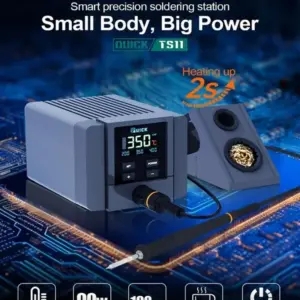 QUICK TS11 90W Smart Precision Soldering Station With Integrated Soldering Tip Motherboard IC Repair Electronic Welding Iron - Image 2