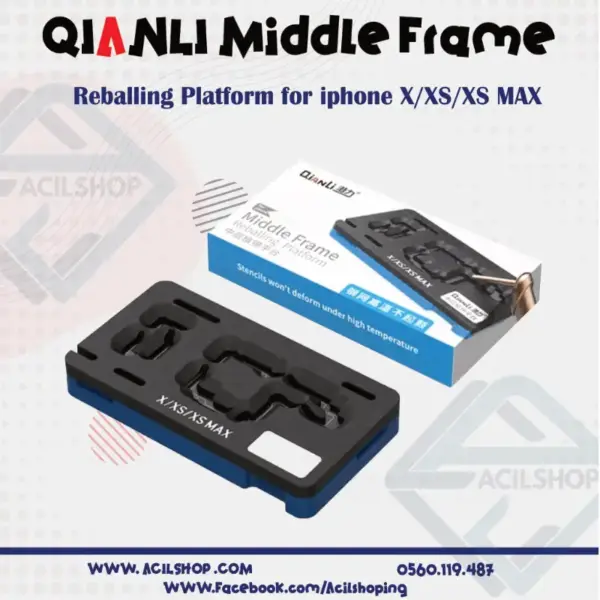 QIANLI 3IN1 Middle Frame Reballing Platform X/XS/XSMax