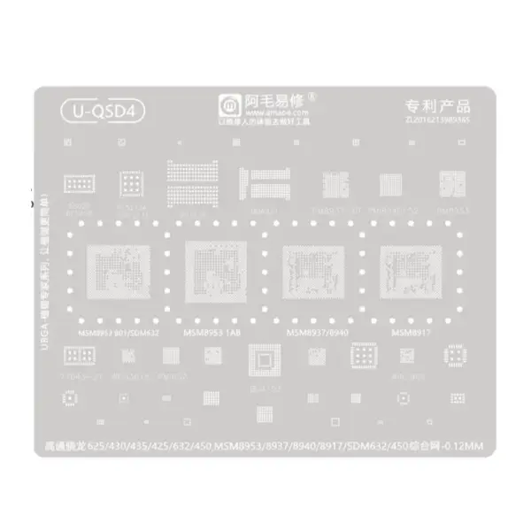 AMAOE STENCIL QSD4