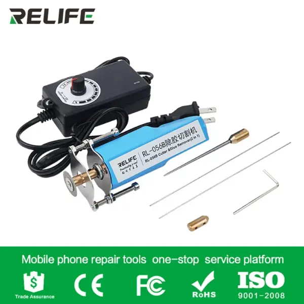 RELIFE RL-056B GLUE REMOVING AND CUTTING MACHINE - Image 6