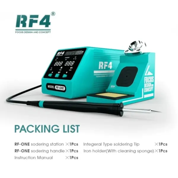 RF4 RF-ONE Intelligent Temperature Control Soldering Station - Image 3