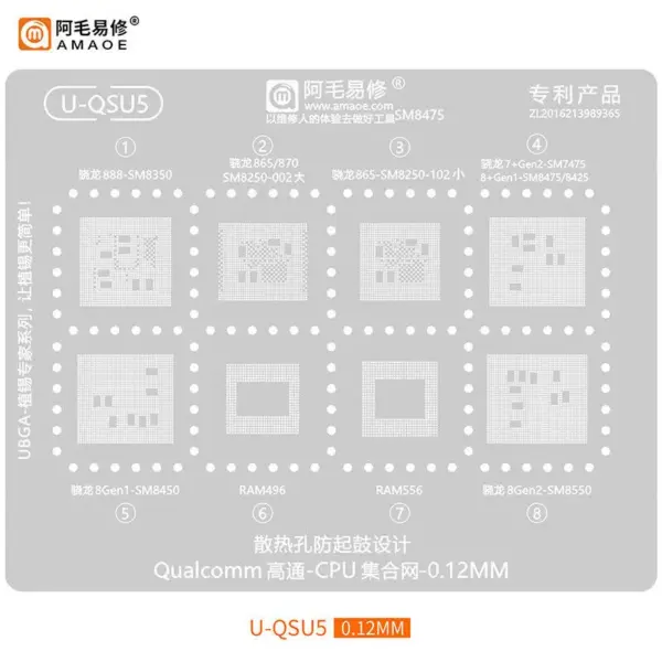 AMAOE STENCIL QSU5