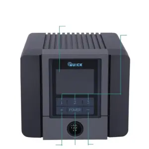 QUICK TS1200A 120W Intelligent Soldering Iron Station - Image 2