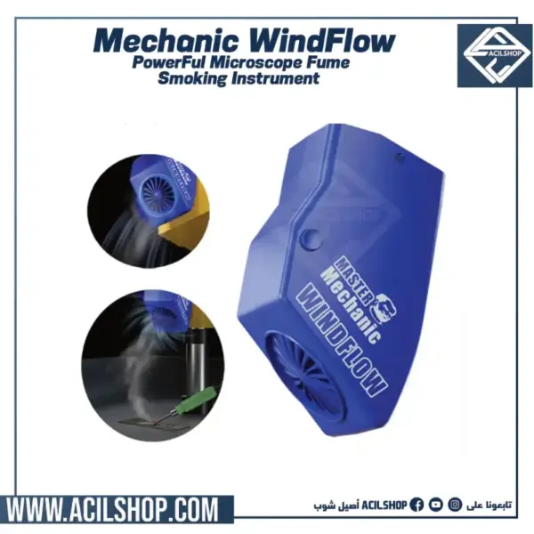 MECHANIC Windflow Microscope Fume Extraction Instrument with 4 Speed Wind