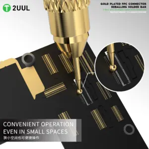 2UUL SC98 GOLD PLATED FPC CONNECTOR REBALLING SOLDER BAR - Image 3