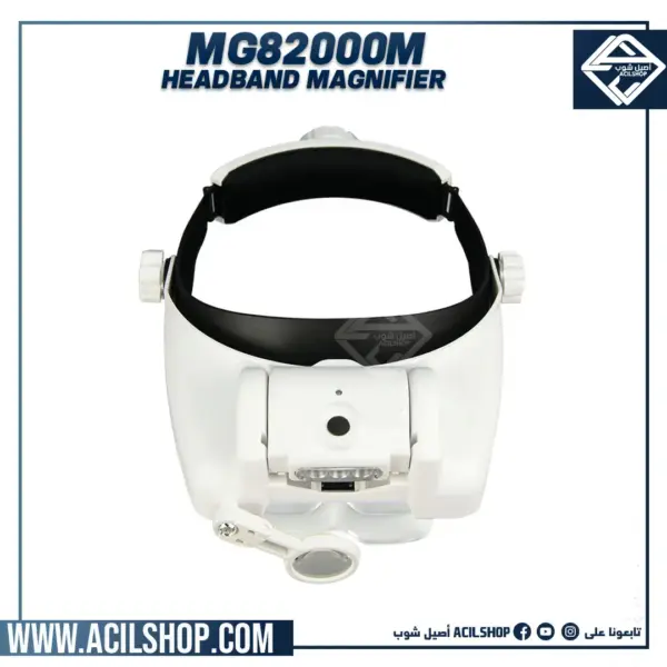 MG82000M HEADBAND MAGNIFIER (3LED+3AA BATTERY) - Image 3