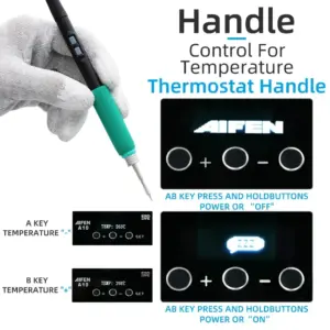 AIFEN A10 ALL-IN-ONE SOLDERING STATION COMPATIBLE FOR T210 / T245 / T115 HANDLE - Image 4