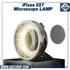 IFIXES IL37 MICROSCOPE POLARIZED LED RING LIGHT FOR REMOVER GLARE RESTORING COLORS