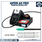 Aifen A5 Pro Lead-free Digital Display Soldering Station Compatible 210 / 245 / 115 Handle