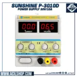 Sunshine P-3010D Adjustable DC Power Supply 30V 10A Digital Display Power Supply