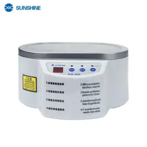 Sunshine SS-968 Digital Ultrasonic Cleaner Double Power