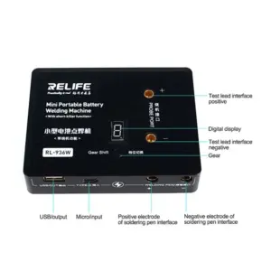 RELIFE RL-936W Battery Spot Welding Machine Portable with 6-speed Adjustable - Image 3