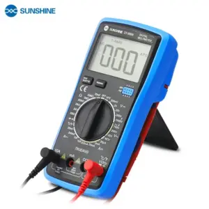 SUNSHINE DT-890N Digital Multimeter Meter Transistor Capacitor Tester AC/DC Ammeter Volt Ohm Tester Meter Multimetro LCD Display