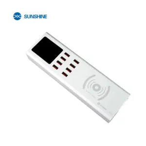 SUNSHINE SS-309WD SMART MULTI-PORT USB + WIRELESS CHARGING - Image 2