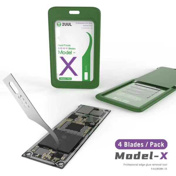 2UUL DA 16 Hand Finish Blades (without Handle) 4 Blades / Pack - Image 2