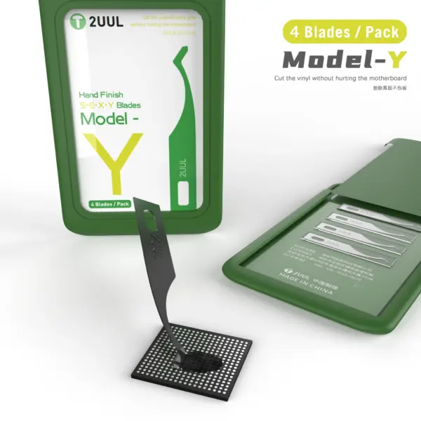 2UUL DA 17 Hand Finish Blades (without Handle) 4 Blades / Pack - Image 2