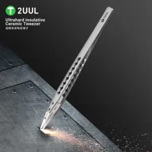 2UUL TW31 Ultrahard insulative Ceramic Tweezer for Precise Phone Board Repair - Image 2
