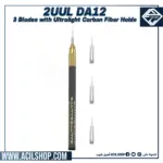 2UUL DA12 MicroFix Hook for Phone PCB Underfill Clean 3 Blades with Ultralight Carbon Fiber Holder Set